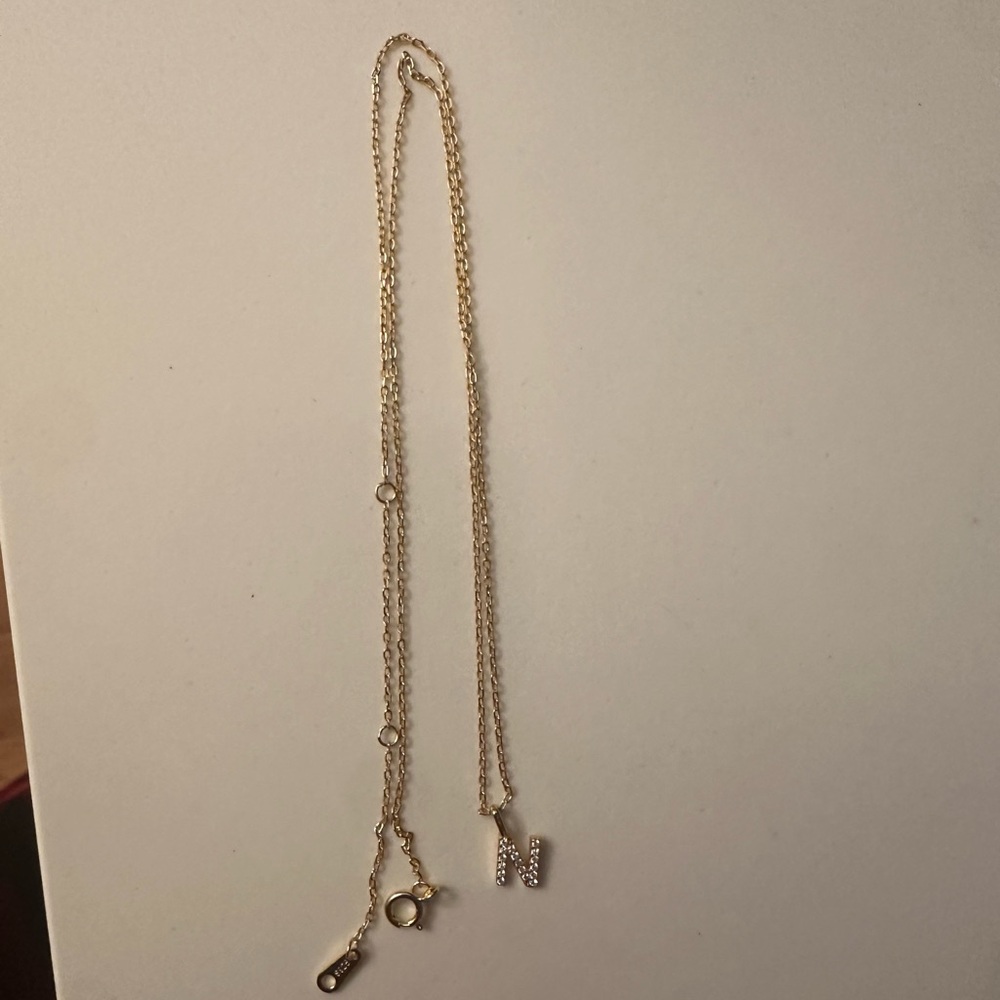 Letter N Necklace